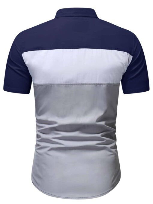 Camisa manga corta multicolor - Imagen 2