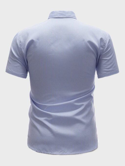 Camisa manga corta a rayas - Imagen 2