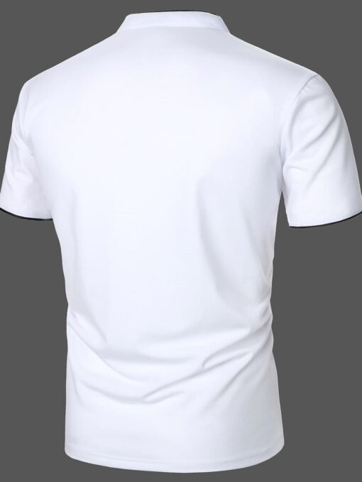 Camiseta con ribete en contraste - Imagen 3
