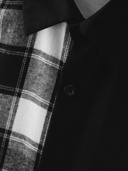 Camisa con estampado de cuadros - Imagen 3