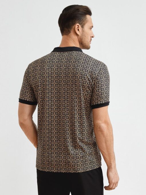 Camisa polo estampada - Imagen 2