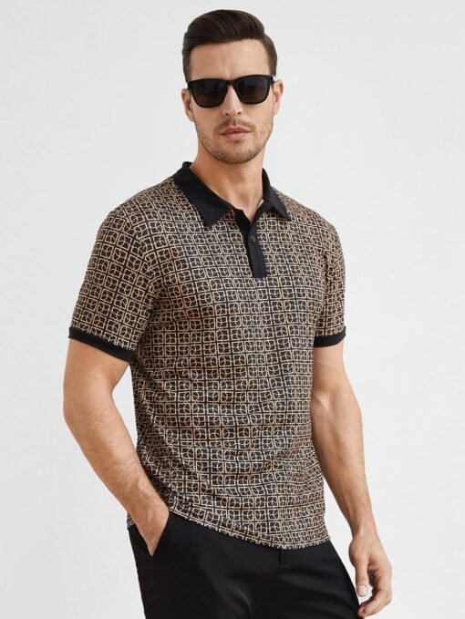Camisa polo estampada - Imagen 6