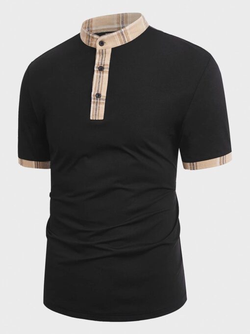 Camiseta con ribete en contraste - Imagen 4