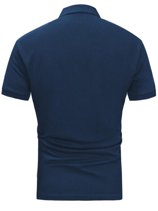 Camisa polo unicolor - Imagen 2