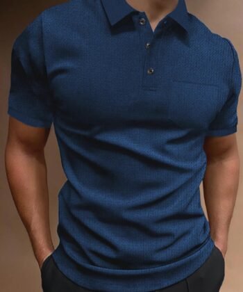 Camisa polo unicolor