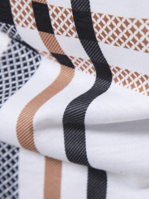 Camisa polo con estampado de cuadros - Imagen 3
