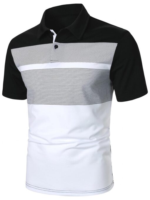 Camisa polo con estampado de rayas - Imagen 5