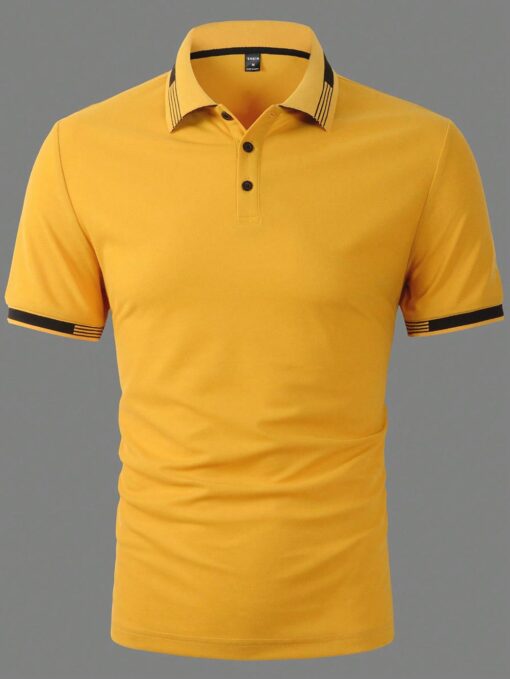 Camisa polo ribete de rayas - Imagen 3