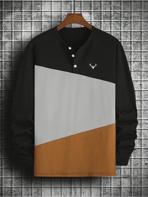 Sudadera de colores combinados - Imagen 5