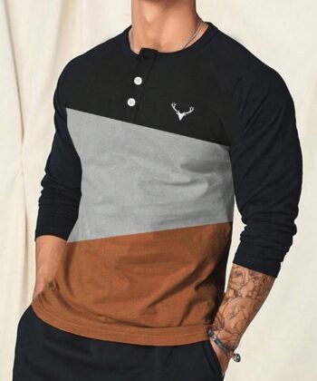 Sudadera de colores combinados