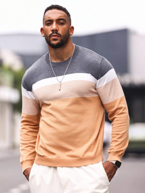 Sudadera de colores combinados - Imagen 2