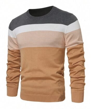 Sudadera de colores combinados