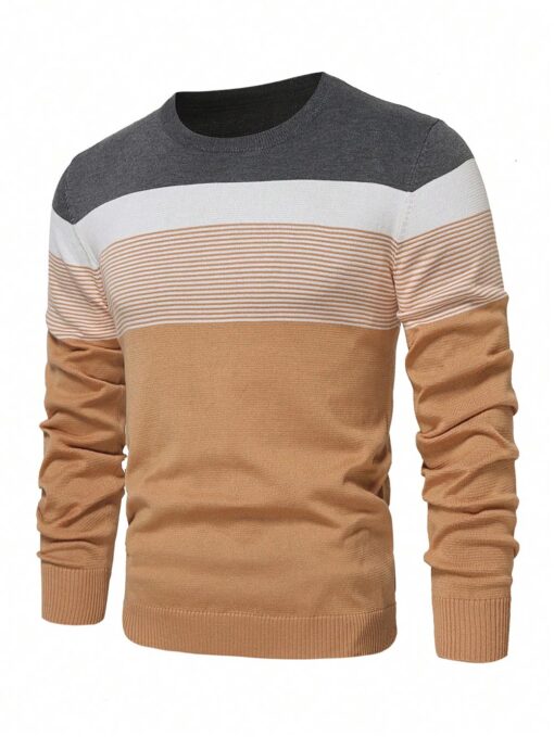 Sudadera de colores combinados