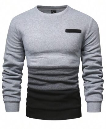 Sudadera de color combinado