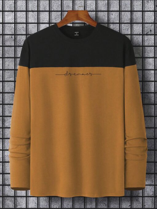 Sudadera estampada de doble color - Imagen 6