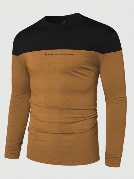 Sudadera estampada de doble color - Imagen 5