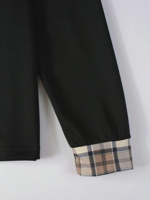 Camisa polo manga larga con ribete estampado - Imagen 6