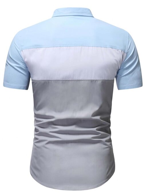 Camisa manga corta multicolor - Imagen 2