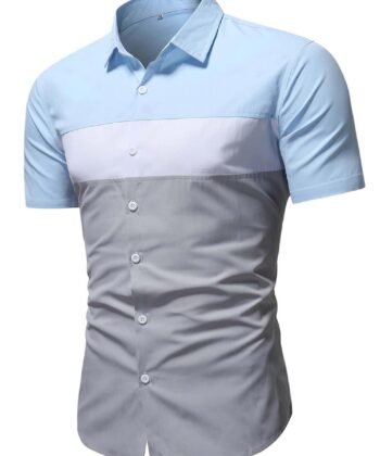 Camisa manga corta multicolor