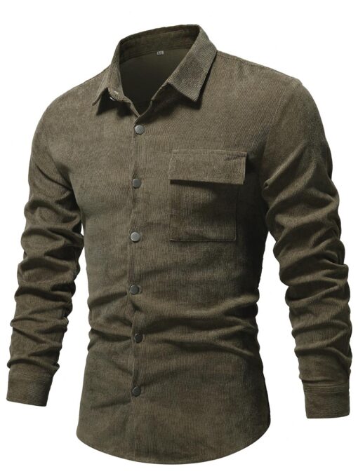 Camisa manga larga unicolor