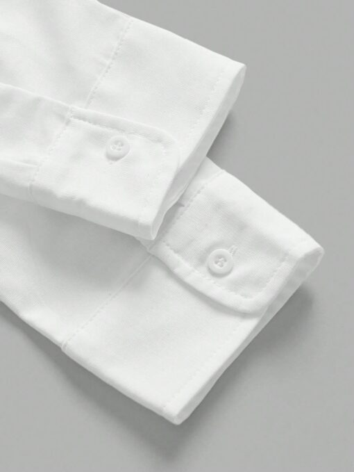 Camisa manga larga cuello mao - Imagen 3