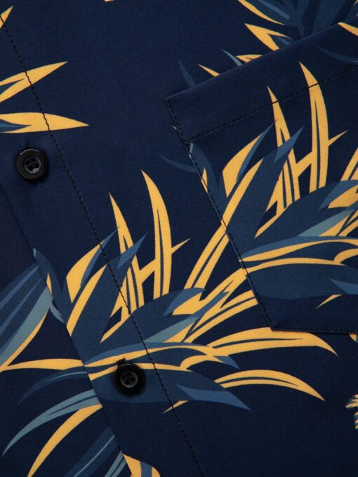 Conjunto camisa con estampado tropical & short - Imagen 5