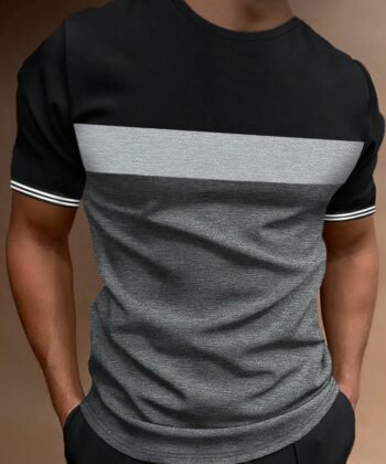 Camiseta de color combinado