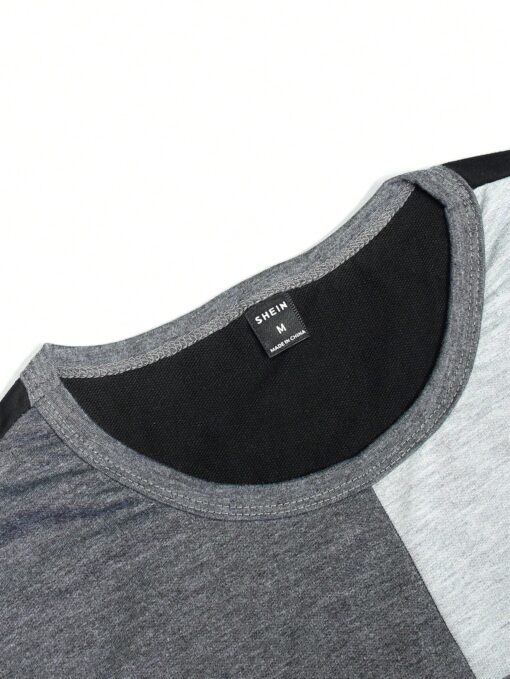 Conjunto camiseta de color combinado & jogger - Imagen 7