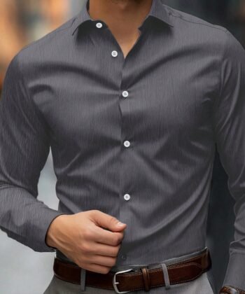 Camisa manga larga unicolor